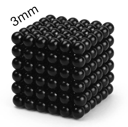 Imán neodimio cube neocube 3.0 Black – Pack 216